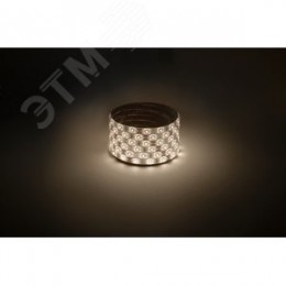 Лента светодиодная 4,8Вт/м 12В 3000К IP65 60LED/м LS2835-60LED-IP65-WW-eco-5m