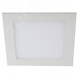 Светильник светодиодный квадратный LED 18W 220V 6500K LED 2-18-6K