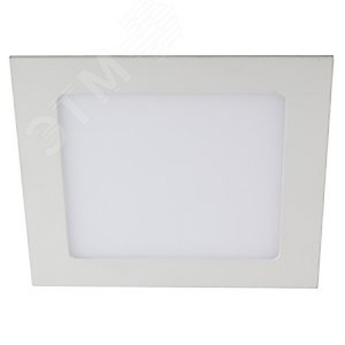 Светильник светодиодный квадратный LED 18W 220V 6500K LED 2-18-6K