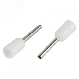 Наконечник-гильза с изолированным фланцем (упаковка 500 шт.) NO-225-59 НШвИ 0,5-8