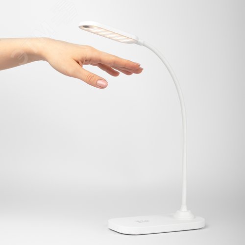 Светильник настольный светодиодный аккумуляторный 6Вт белый NLED-524-6W-W