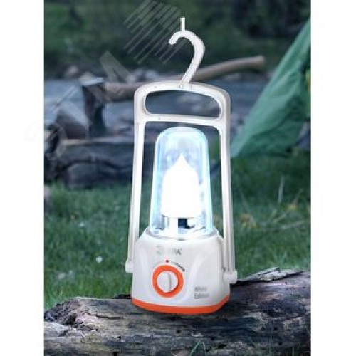 Фонарик кемпинговый подвесной аккумуляторный, с   руч кой-крючком, диммер 40 SMD KA40SU