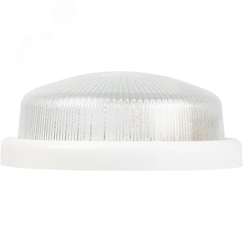 Светильник НБО 05-100-001 с ободком Рондо пластик/стекло IP44 E27 max 100 Вт круг белый