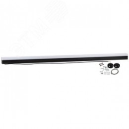 Светильник линейный светодиодный ДПО 48Вт 4000K 5500Лм 1180x70x55 черный подвесной SML-10-WB-40K-B48