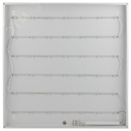 Светильник светодиодный ДВО/ДПО SPO-1-40-4K-M [4] с равномерной засветкой 595x595x25 40Вт 4200Лм 4000К мат (4/72)