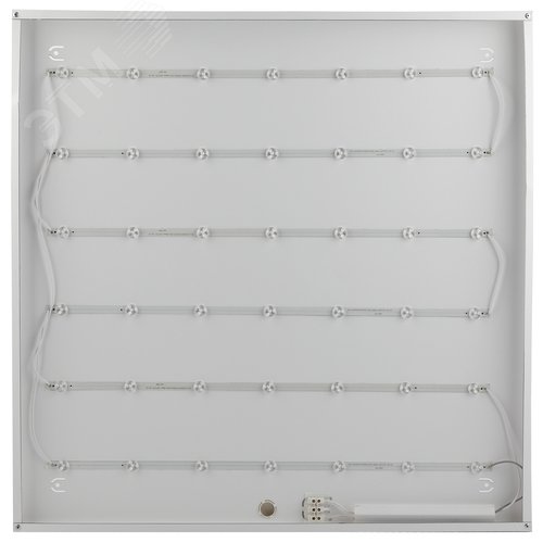 Светильник светодиодный ДВО/ДПО SPO-1-40-4K-M [4] с равномерной засветкой 595x595x25 40Вт 4200Лм 4000К мат (4/72)