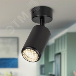 Светильник настенно-потолочный спот IP20 черный OL55 BK MR16 GU10