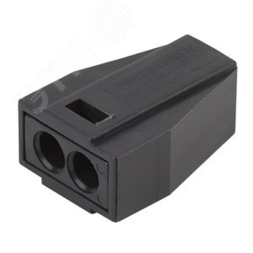 Клемма СМК с пастой серии 302, 2 отверстия, 0,5-2,5 мм2 10 NO-224-52