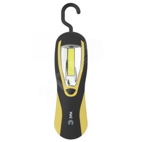 Фонарик подвесной в палатку на батарейках 3хАА, ударопрочный, магнитный, покрытие soft touch RB-701 Практик