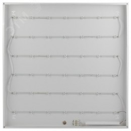 Светильник светодиодный ДВО/ДПО 38Вт 3990Лм 4000K IP40 с равномерной засветкой 595х595х40 матовый SPO-910-9-40K-038