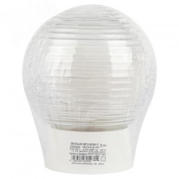 Светильник НБП 01-60-004 с прямым основанием Гранат стекло IP20 E27 max 60Вт D150 шар