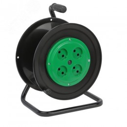 Катушка пластиковая RP-4 для подключения провода 4 розетки без заземления