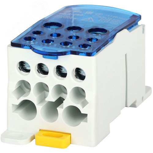 Распределительный блок на DIN-рейку РБД-80А