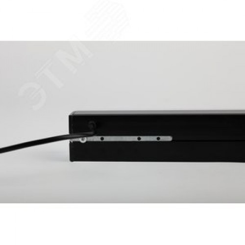 Светильник линейный светодиодный ДПО 48Вт 4000K 5500Лм 1180x70x55 черный подвесной SML-10-WB-40K-B48