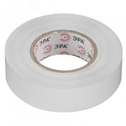 Изолента ПВХ 19мм*20м белая (10/200/6400)