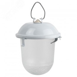 Светильник НСП 02-100-001 без решетки Желудь сталь / стекло IP54 E27 max 100Вт 170х260 белый