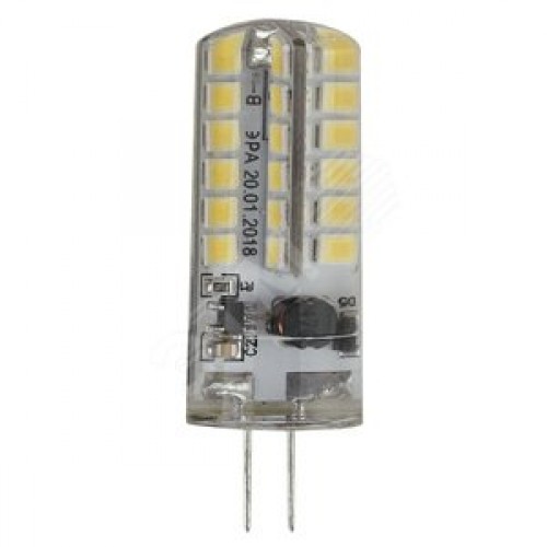 Лампа светодиодная LED 3,5 Вт 280Лм 2700К капсула теплый G4 12В LED JC-3,5W-12V-827-G4 Standart