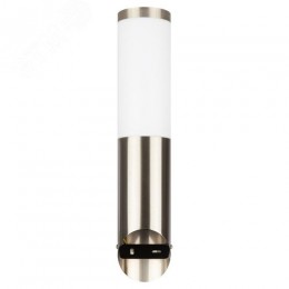 Подсветка WL18 Декоративная подсветка E27 MAX40W IP44 хром/белый (20/300)