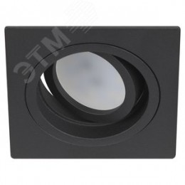 Светильник встраиваемый алюминиевый KL85 BK MR16/GU5.3 черный