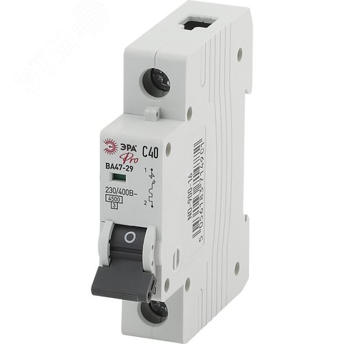 Выключатель автоматический PRO NO-900-16 ВА47-29 1P 40А кривая C 4,5кА