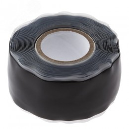 Изолента PRO PROSS25 силиконовая самослипающаяся 25 мм х 3 м черная