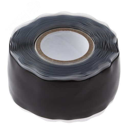 Изолента PRO PROSS25 силиконовая самослипающаяся 25 мм х 3 м черная