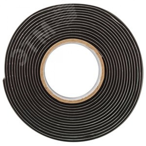 Изолента PRO PRORUMAS50 резиново-мастичная электротехническая лента, 50мм х 3м, 1,65мм черная