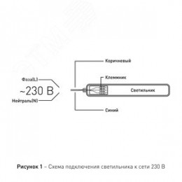 Светильник светодиодный линейный IP65 36Вт 3420Лм 4000К 1200мм мат SPP-201-0-40K-036