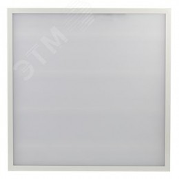 Светильник светодиодный 72Вт 4000К 6500Лм IP40 595х595х19 матовый с проводом SPO-6-72-4K-M