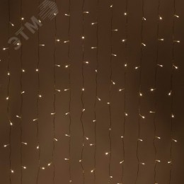Гирлянда светодиодная новогодняя ЕNIG - 320W Занавес 8 режимов 3x2 м теплый белый 320 LED IP20 220 V