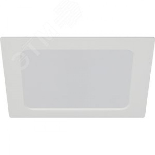Светильник светодиодный встраиваемый LED 18-12-4K квадратный 12Вт 4000К
