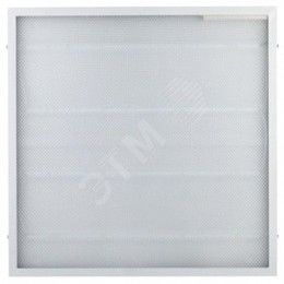 Светильник светодиодный ДВО/ДПО 48Вт 4000К 4800Лм IP40 595х595 призма с проводом SPO-6-48-4K-P (4)