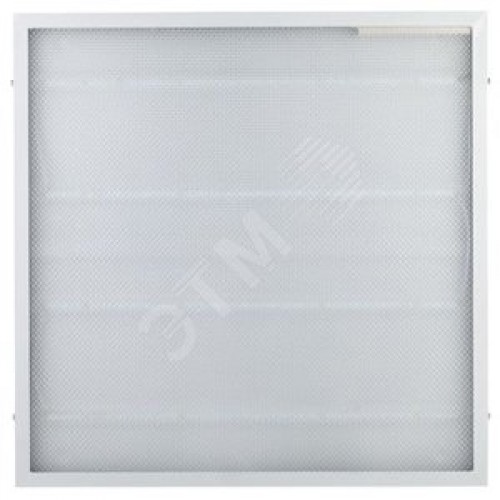 Светильник светодиодный ДВО/ДПО 48Вт 4000К 4800Лм IP40 595х595 призма с проводом SPO-6-48-4K-P (4)