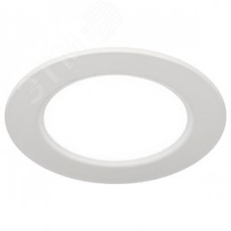 Светильник светодиодный встраиваемый LED 17-6-6K круглый 6Вт 6500К
