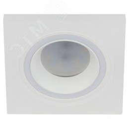 Светильник встраиваемый декоративный DK91 WH MR16/GU5.3 белый