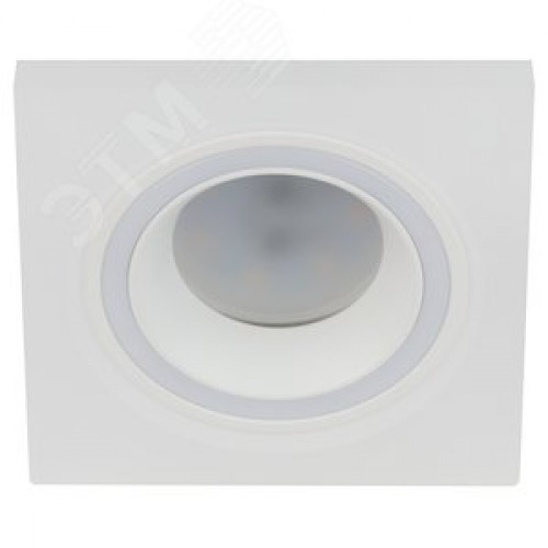 Светильник встраиваемый декоративный DK91 WH MR16/GU5.3 белый