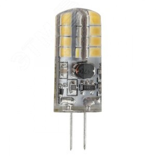 Лампа светодиодная LED 2,5 Вт 200Лм 4000К капсула нейтральный G4 12В LED JC-2,5W-12V-840-G4 Standart