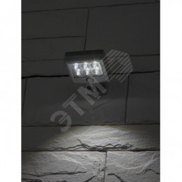 Прожектор с датчиком движения c выносной солнечной батареей, 6LED,150lm ERAFS024-07
