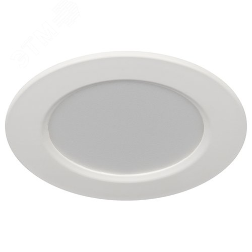 Светильник светодиодный встраиваемый LED 17-6-6K круглый 6Вт 6500К