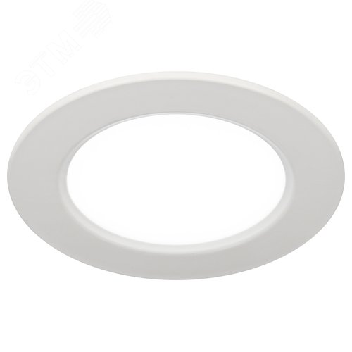 Светильник светодиодный встраиваемый LED 17-6-6K круглый 6Вт 6500К