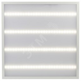 Светильник светодиодный ДВО/ДПО 48Вт 4000К 4800Лм IP40 595х595 матовый с проводом SPO-6-48-4K-M (4)