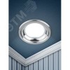 Светильник светодиодный круглый тарелка 7W 4000K, серебро KL LED 17-7 SL