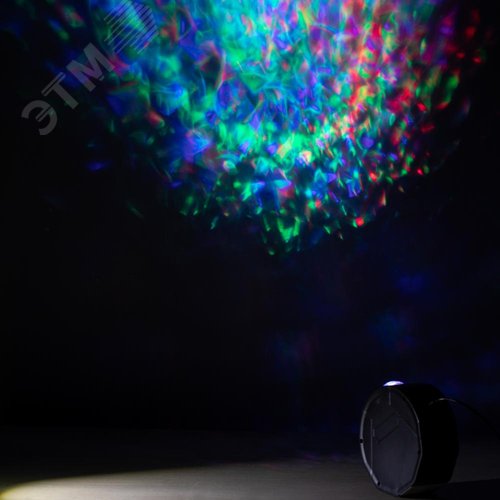 Проектор Ночь, лазерный, динамичный, ПДУ, IP20, USB, 220В EGNDS -ZN