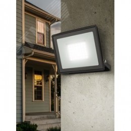 Прожектор светодиодный ДО-50 Вт 6500К 4000 Лм IP65 черный 50w холодный 200-240В LPR-023-0-65K-050