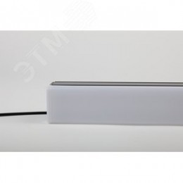 Светильник линейный светодиодный ДПО 48Вт 4000K 5500Лм 1180x70x55 черный подвесной SML-10-WB-40K-B48