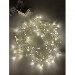 Гирлянда LED Нить 10 м ENIN-10B теплый свет 8 режимов, 220 V, IP20 60/720