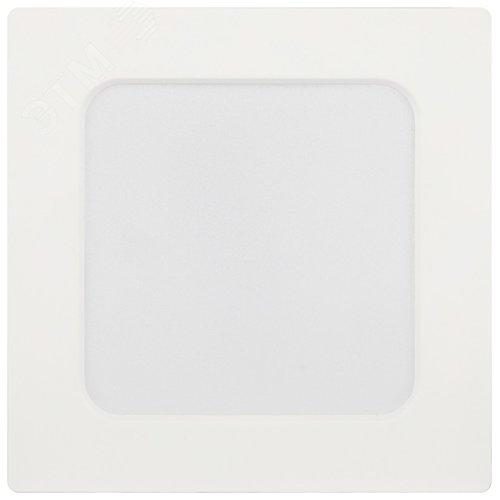 Светильник светодиодный встраиваемый LED 18-12-4K квадратный 12Вт 4000К