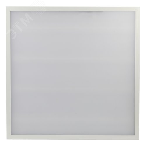 Светильник светодиодный ДВО/ДПО 38Вт 3990Лм 4000K IP40 с равномерной засветкой 595х595х40 матовый SPO-910-9-40K-038