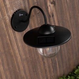 Светильник уличный ERASF22-38 на солнечных батареях настенный Ретро 1 LED