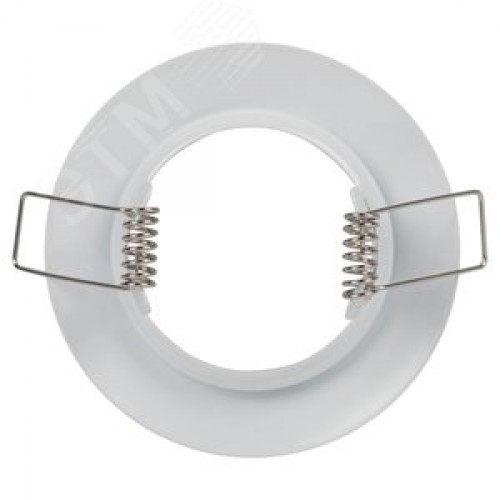 Светильник штампованный MR16,12V/220V, 50W белый ST3 WH